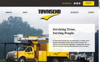 Townsend Tree Service website