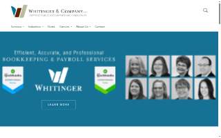 Whitinger & Company LLC website