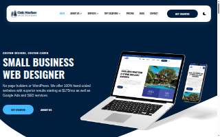 Oak Harbor Web Designs website