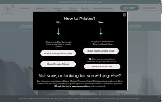 Rise Integrative Therapy & Pilates website