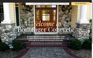 Bontrager Concrete Specialties website