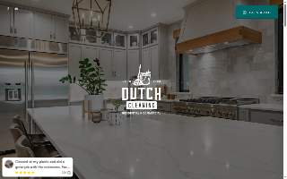 Dutch Cleaning Service website
