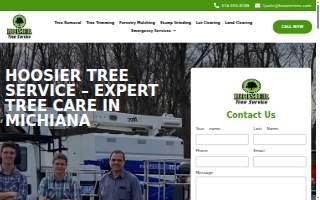 Hoosier Tree Service website