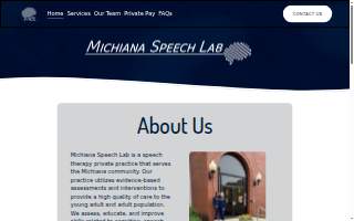 Michiana Speech Lab of Nappanee website