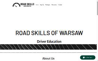 Road Skills of Warsaw website