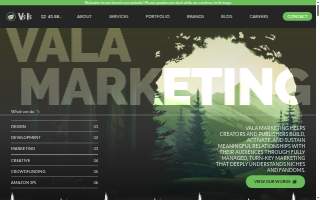 Vala Marketing of Nappanee website