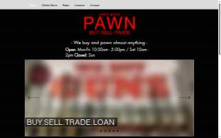 Antlers Pawn Shop website