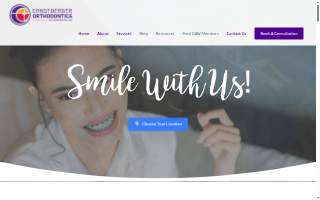 Ernstberger Orthodontics website