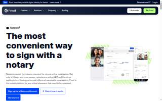 Proof Marketing Group website