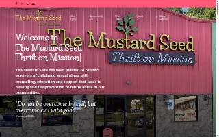 The Mustard Seed Thrift on Mission website