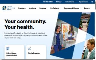 Henry county hospital website