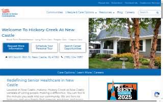 Hickory Creek At New Castle website