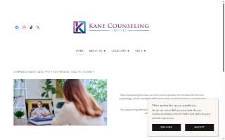 Kane Counseling Services website