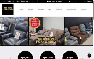 MTB Home Furnishings website