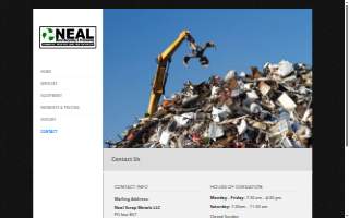 Neal Scrap Metals LLC website
