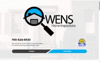 Owens Home Inspections LLC of New Castle website