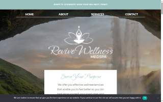 Revive Wellness MedSpa (Inside Radiance Beauty & Wellness) website