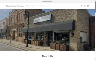 Niche Market Furniture website