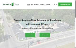 O'Neil's Glass website