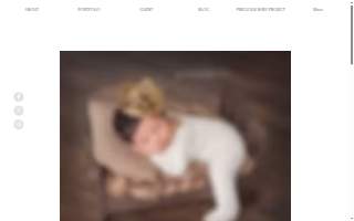 Precious Baby Photography website