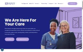 Absolute Caregiving website
