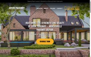 Arvin Masonry, LLC website