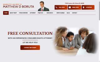 Bankruptcy Law Office of Matthew D Boruta website