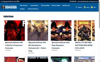 Collectors Emporium website