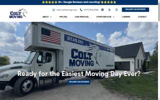 Colt Moving website