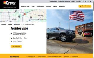 Crew Carwash website