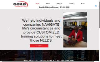 GBKB Consulting website