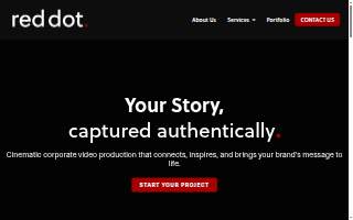 Red Dot Video website
