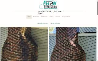 Reflection Pressure Washing of Noblesville website