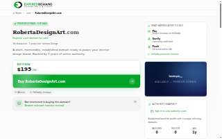 robertadesignart website