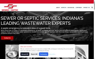 Sewer or Septic Services, inc. website
