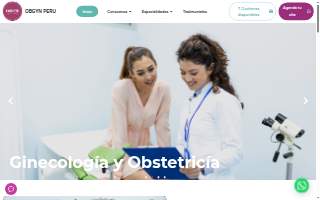 Obgyn Peru website