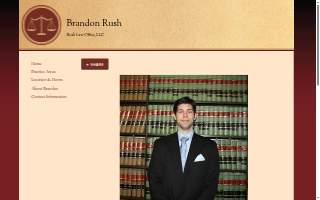 Rush Law Office website