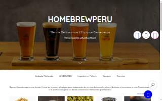 The Homebrewer Perú website