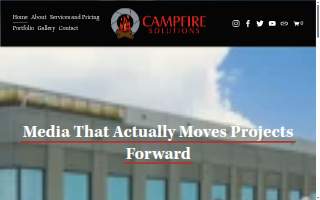 Campfire Video Solutions website