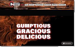 Gumption Chef website