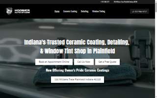 Hoosier Auto Studio website