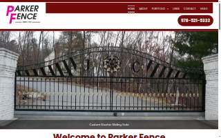 Parker Fence LLC website