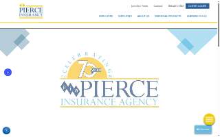 Pierce John E website
