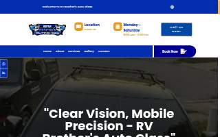 Rv Brothers Auto Glass of Plainfield website