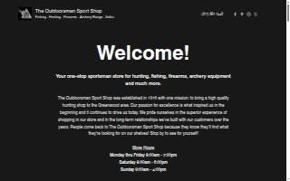 The Outdoorsman Sport Shop of Plainfield website