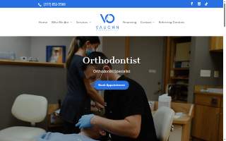 Vaughn Orthodontics - Plainfield website