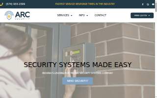 ARC Security website