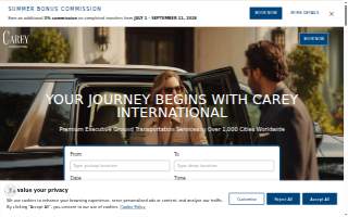 Carey's Child Care website