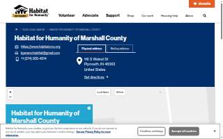 Habitat For Humanity website