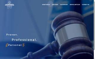 Hodges & Davis PC | Law Firm Portage Indiana website